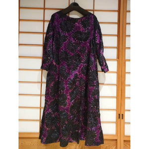 ロングワンピース 長袖