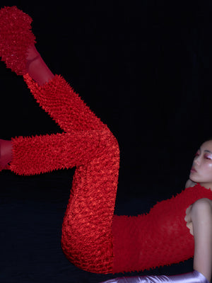 Spiky Shibori Pants