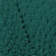 Spiky Shibori Cropped Cardigan - Crepe de Chine/Solid Color