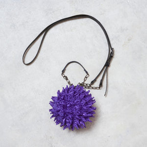 Spiky Shibori Charm Shoulder Bag