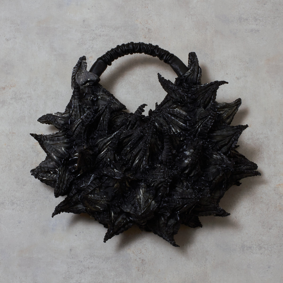 OBai Shibori Crescent Bag