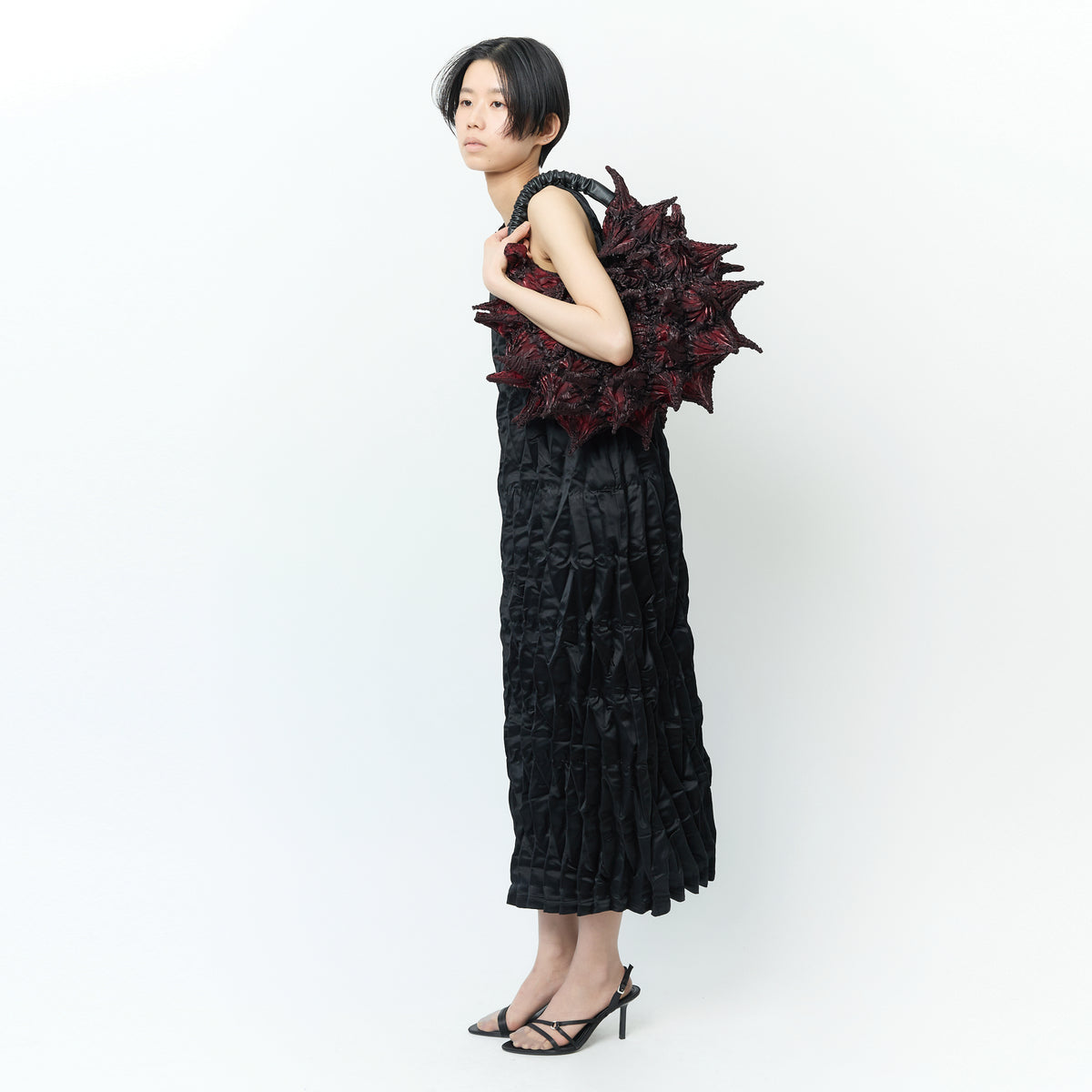 OBai Shibori Crescent Bag