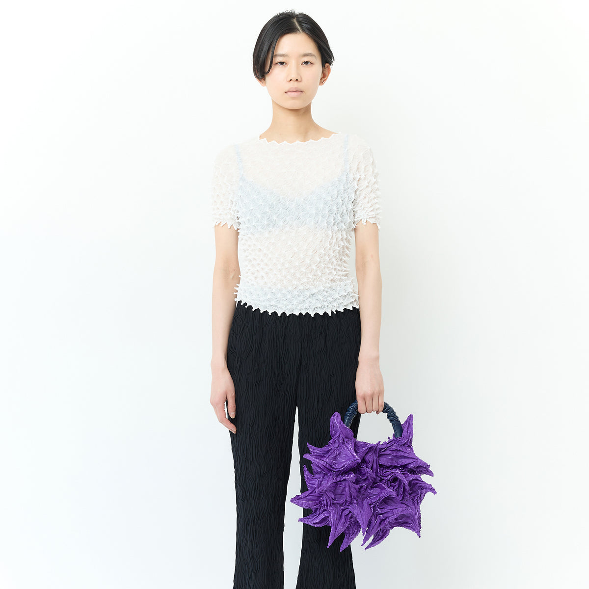 OBai Shibori Crescent Bag Mini