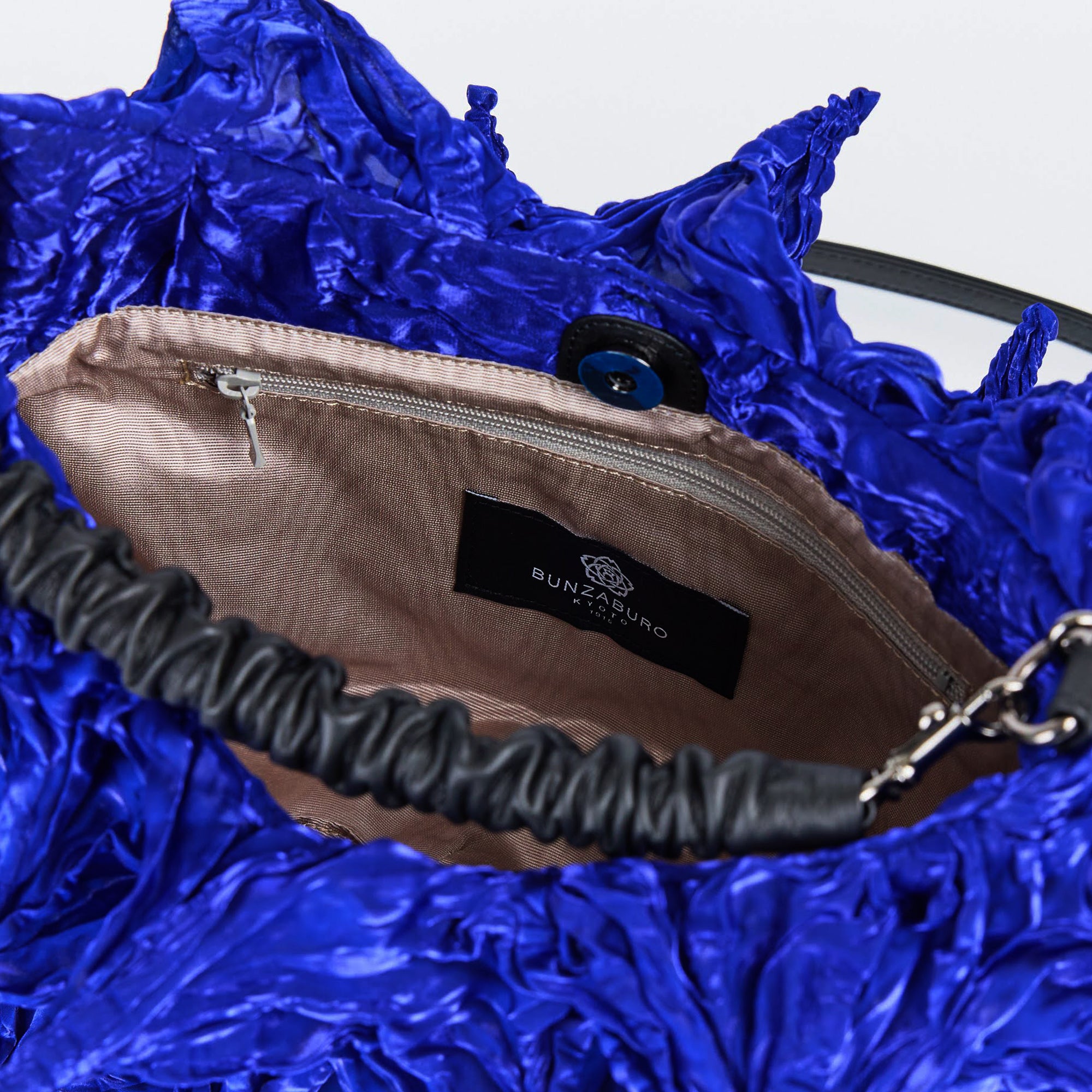 OBai Shibori 2-Way Crescent Bag - BUNZABURO