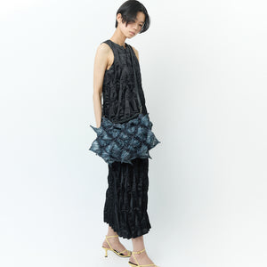 OBai Shibori 2-Way Crescent Bag