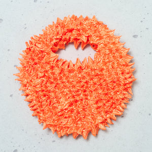  Spiky Shibori Tote Bag - Solid Color