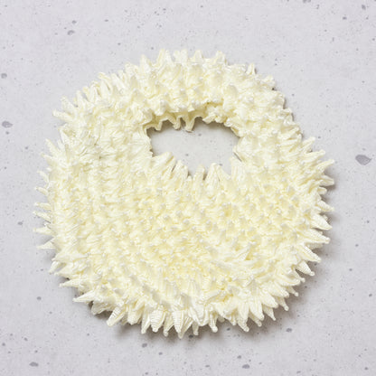  Spiky Shibori Tote Bag - Solid Color