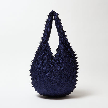  Spiky Shibori Tote Bag - Solid Color