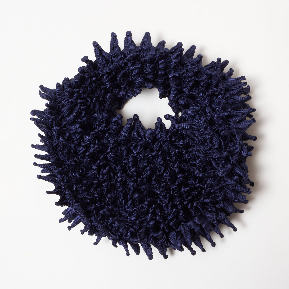  Spiky Shibori Tote Bag - Solid Color