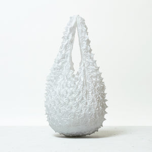  Spiky Shibori Tote Bag - Solid Color