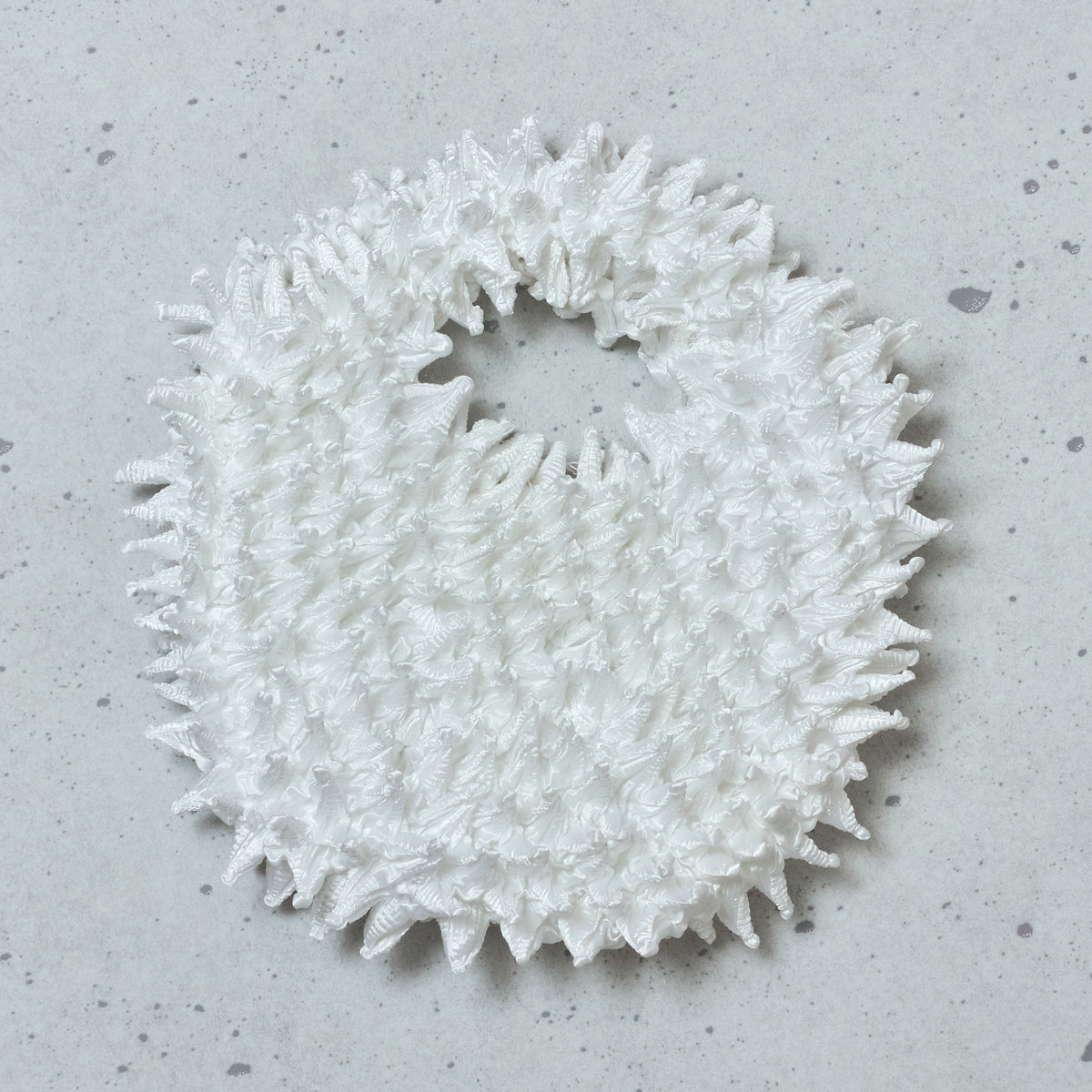  Spiky Shibori Tote Bag - Solid Color