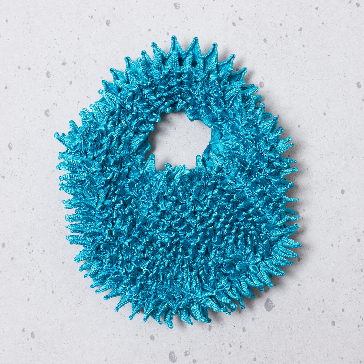  Spiky Shibori Tote Bag - Solid Color