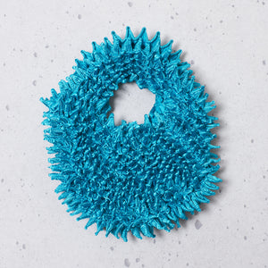  Spiky Shibori Tote Bag - Solid Color