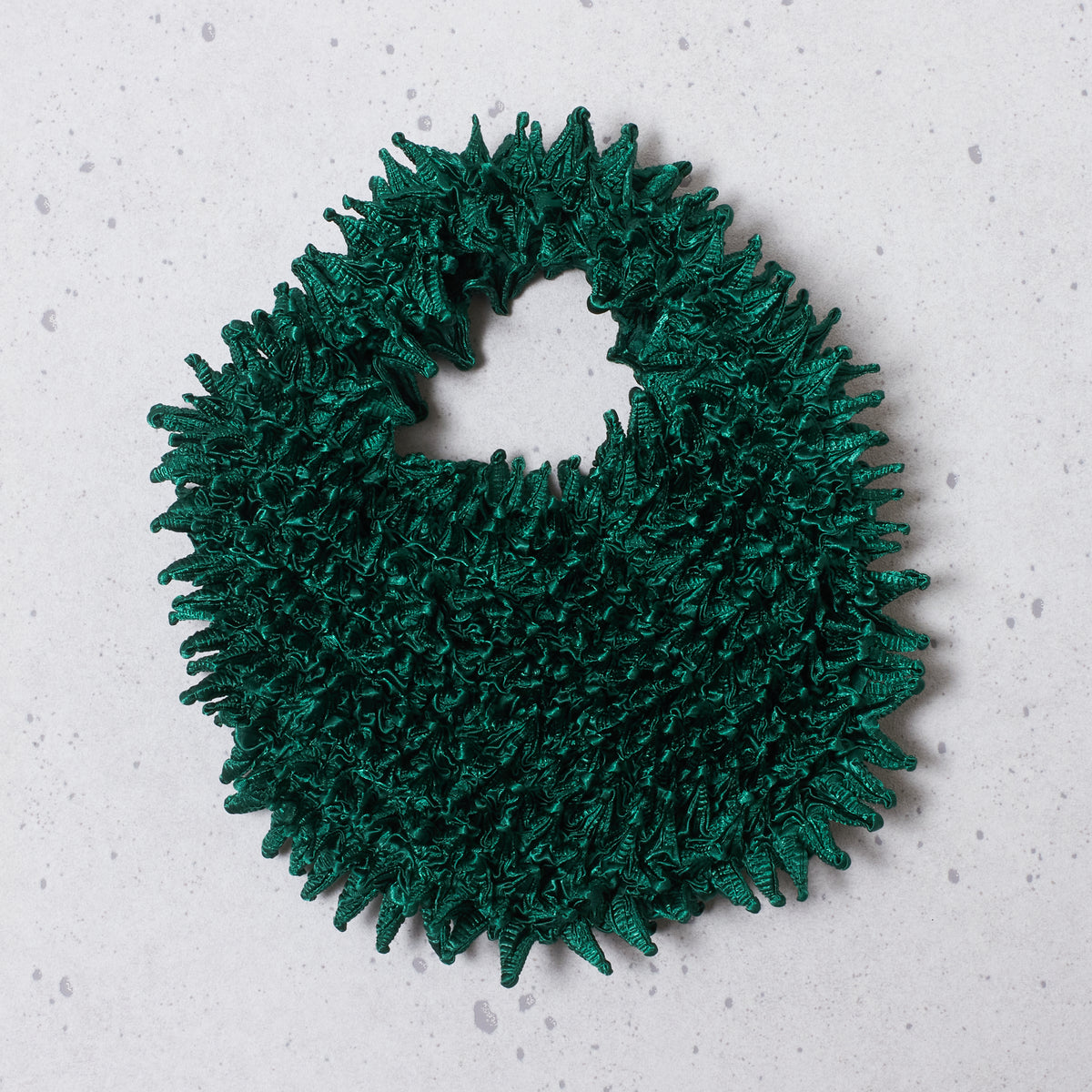  Spiky Shibori Tote Bag - Solid Color
