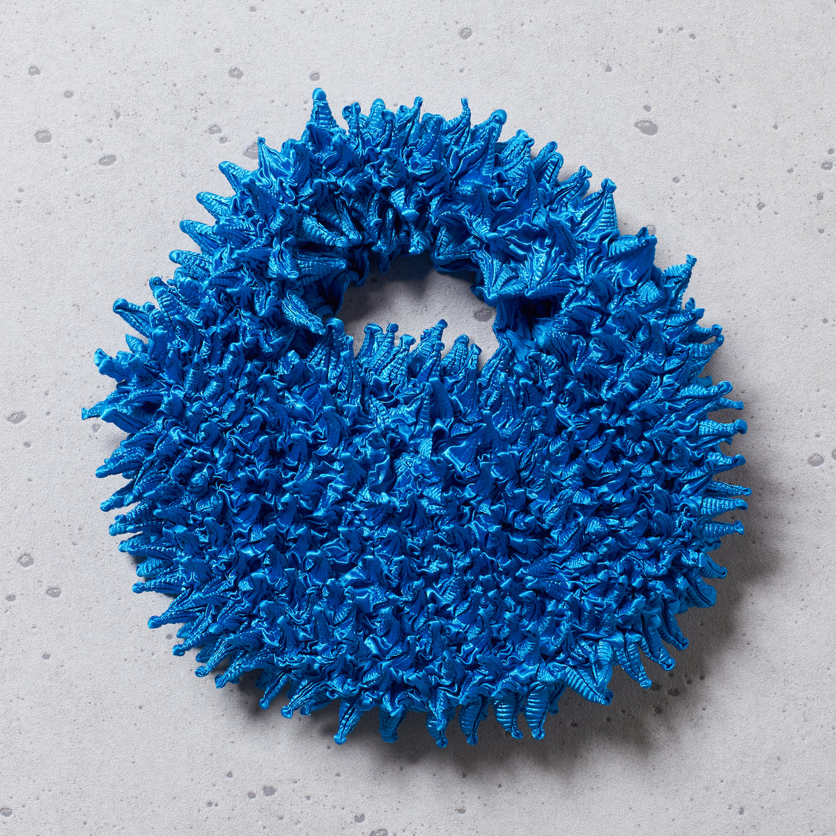  Spiky Shibori Tote Bag - Solid Color