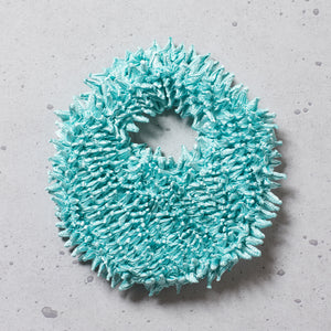 Spiky Shibori Tote Bag - Solid Color