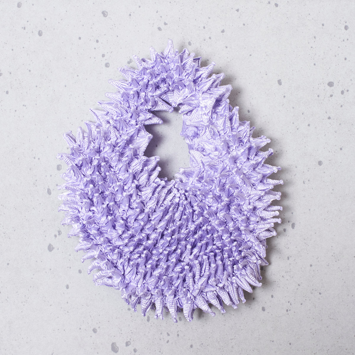  Spiky Shibori Tote Bag - Solid Color