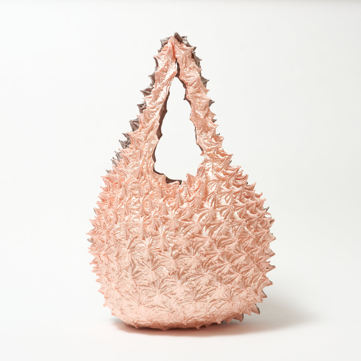 Spiky Shibori Tote Bag Bicolor