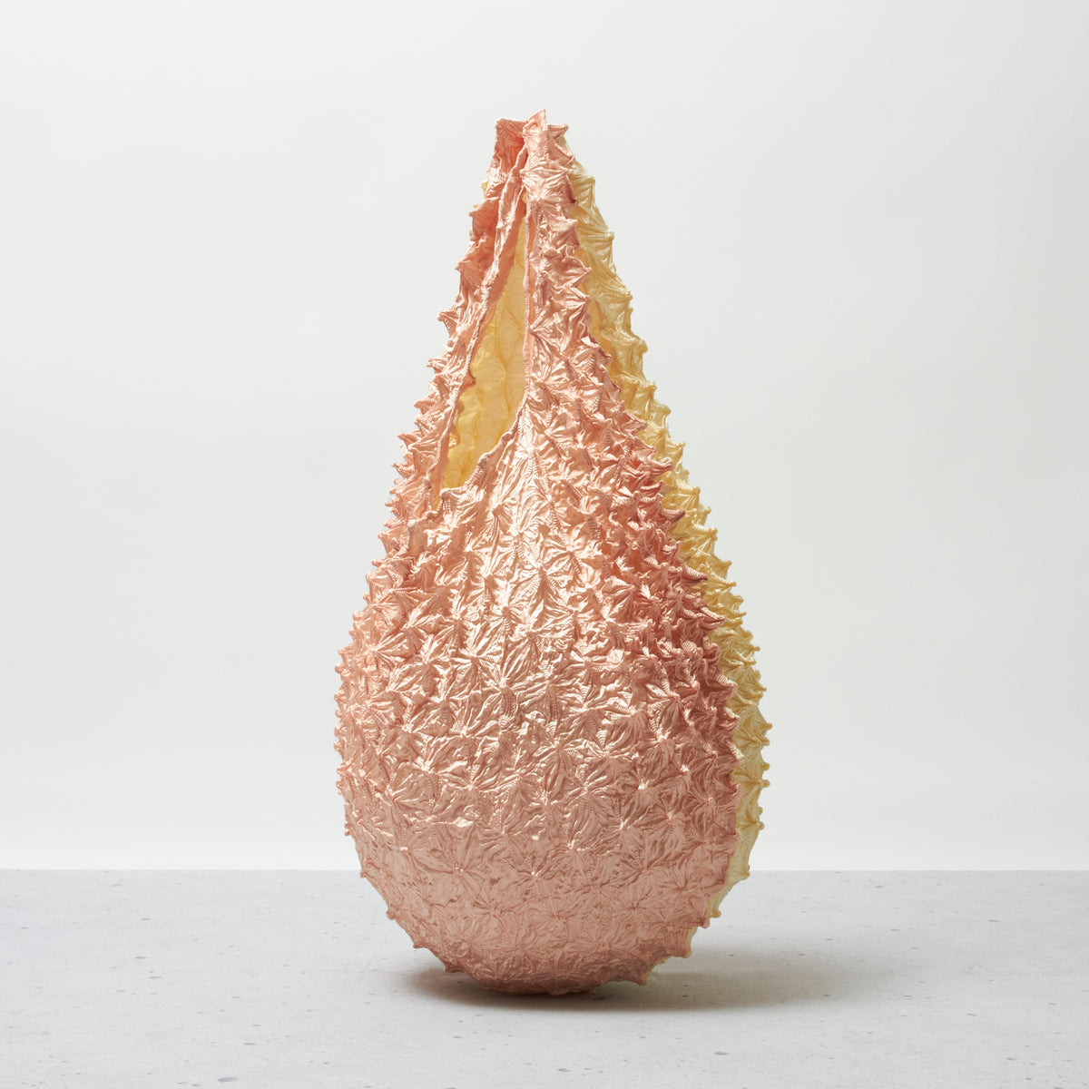 Spiky Shibori Tote Bag Bicolor