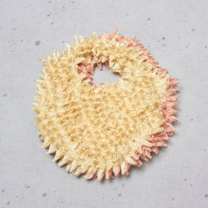 Spiky Shibori Tote Bag Bicolor