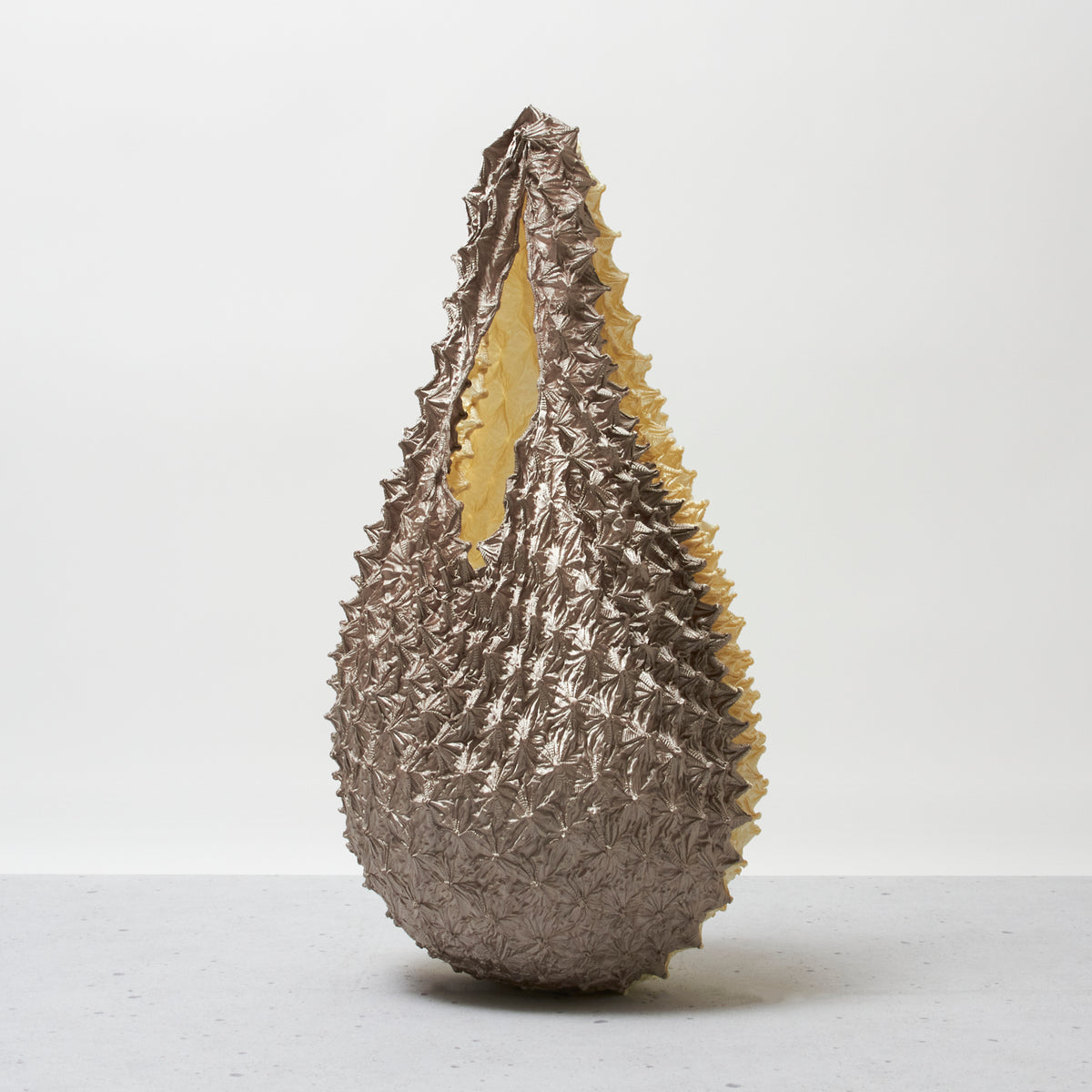 Spiky Shibori Tote Bag Bicolor