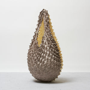 Spiky Shibori Tote Bag Bicolor