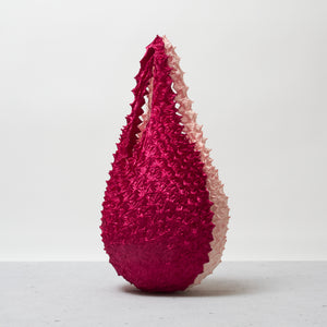 Spiky Shibori Tote Bag Bicolor