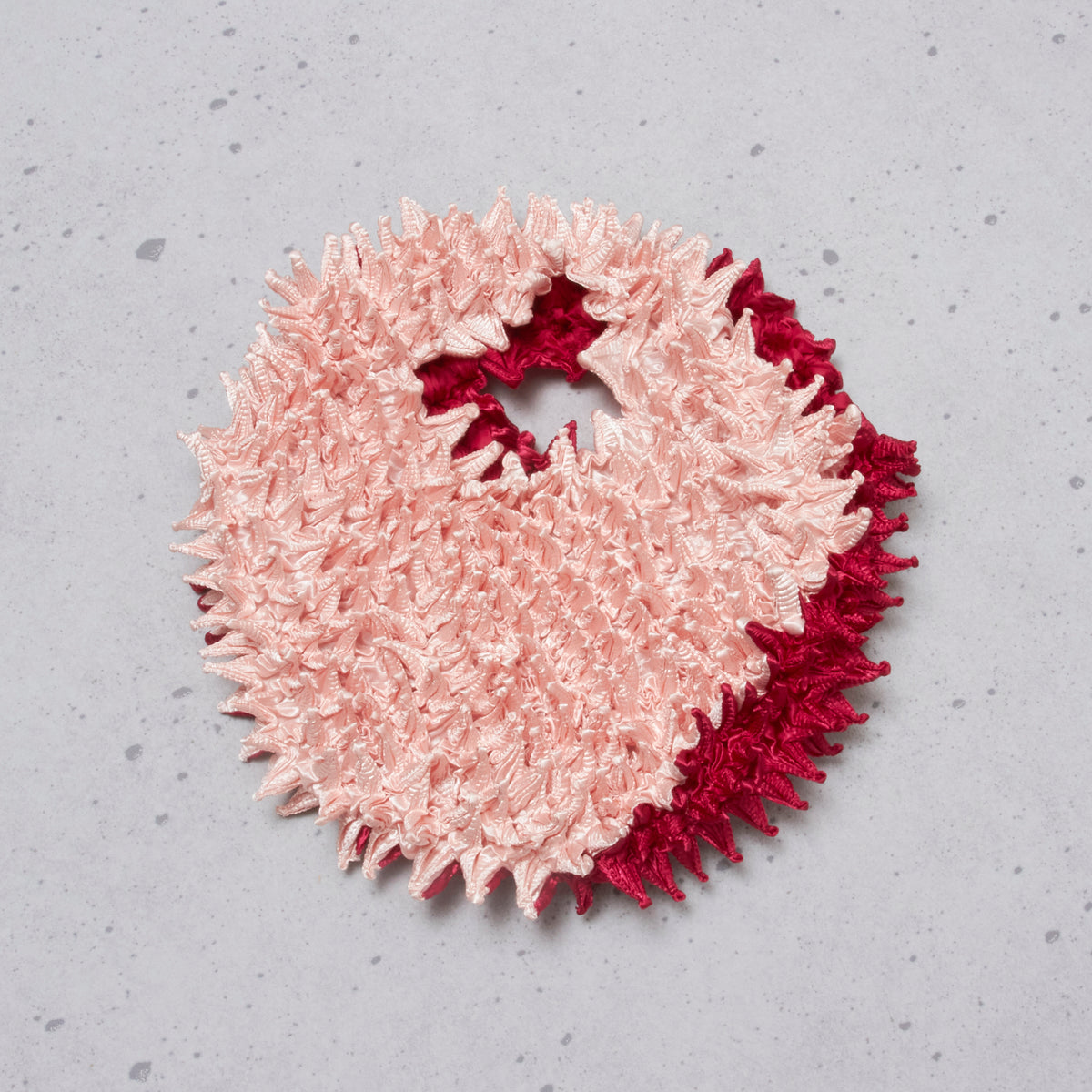 Spiky Shibori Tote Bag Bicolor