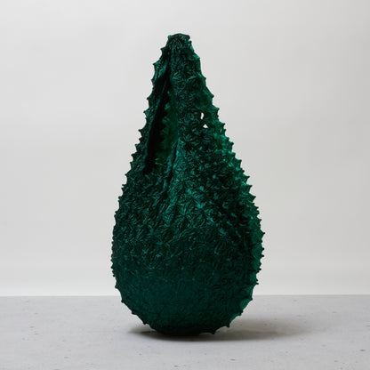 Spiky Shibori Tote Bag Bicolor