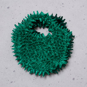 Spiky Shibori Tote Bag Bicolor
