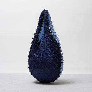 Spiky Shibori Tote Bag Bicolor