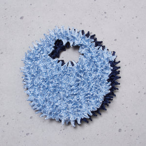 Spiky Shibori Tote Bag Bicolor