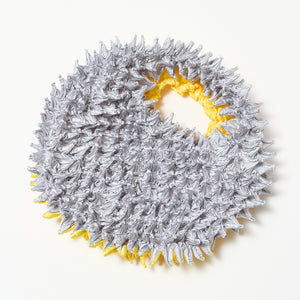 Spiky Shibori Tote Bag Bicolor