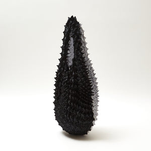 Spiky Shibori Tote Bag Bicolor