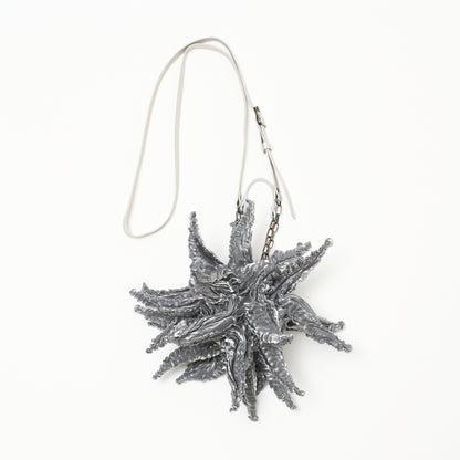 Obai Shibori Charm Shoulder Bag