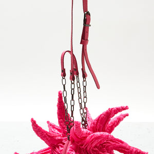 Obai Shibori Charm Shoulder Bag