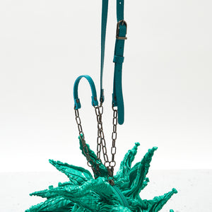 Obai Shibori Charm Shoulder Bag