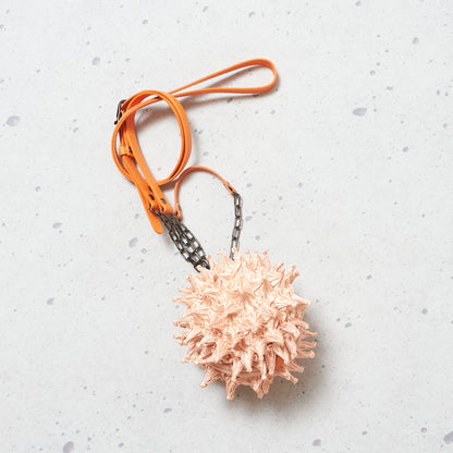 Spiky Shibori Charm Shoulder Bag