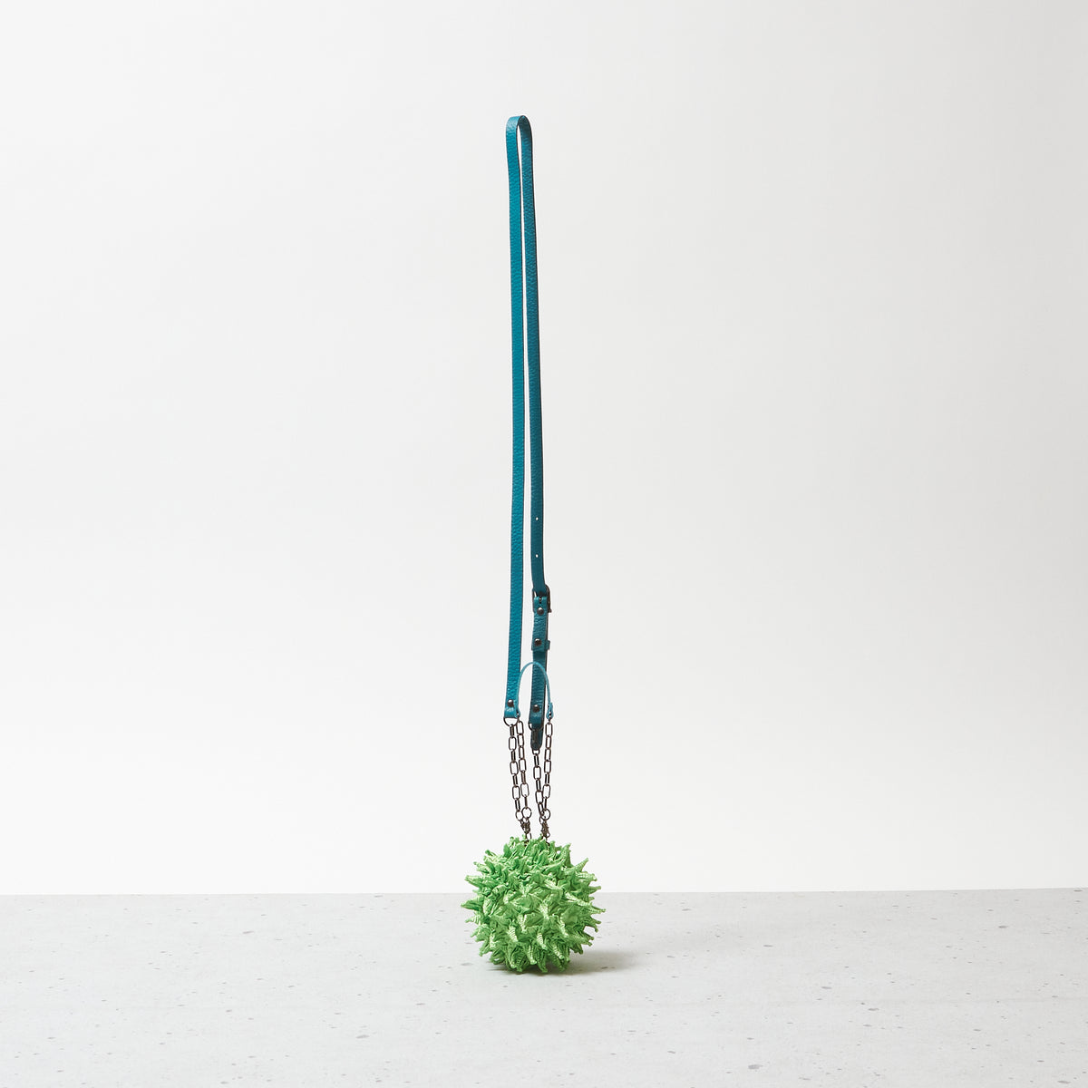 Spiky Shibori Charm Shoulder Bag