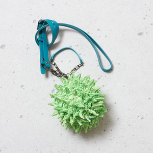 Spiky Shibori Charm Shoulder Bag