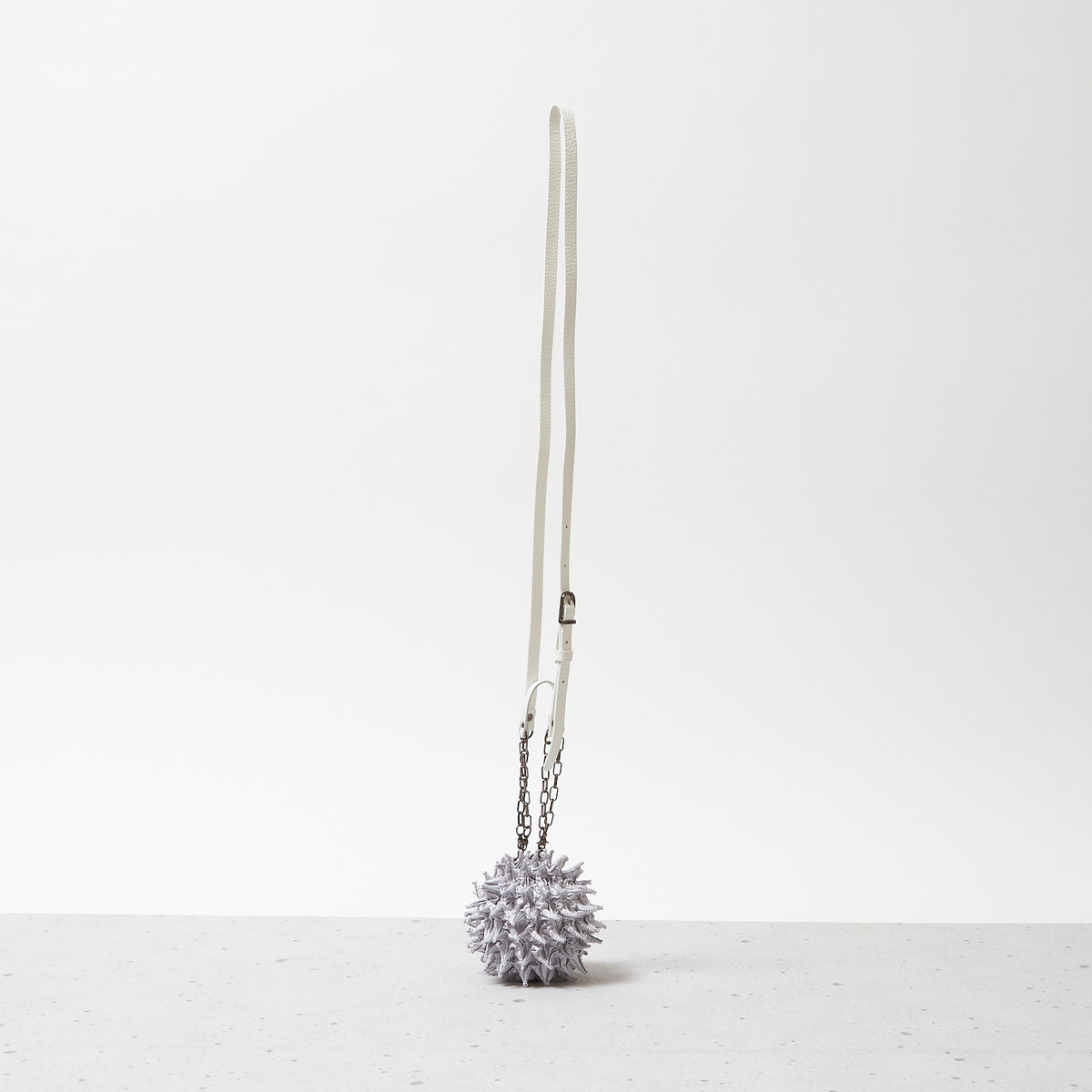 Spiky Shibori Charm Shoulder Bag