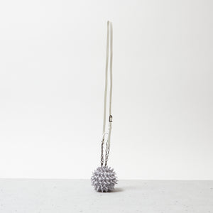 Spiky Shibori Charm Shoulder Bag