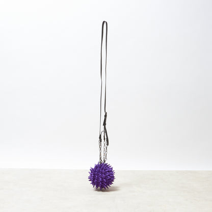 Spiky Shibori Charm Shoulder Bag