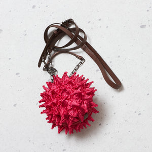 Spiky Shibori Charm Shoulder Bag