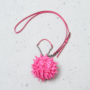 Spiky Shibori Charm Shoulder Bag
