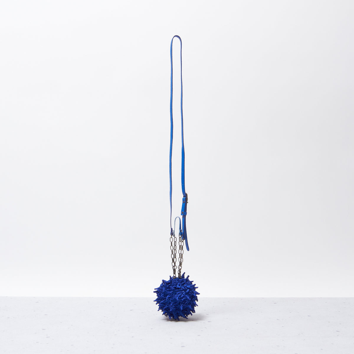 Spiky Shibori Charm Shoulder Bag
