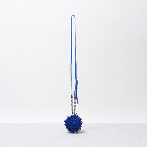 Spiky Shibori Charm Shoulder Bag