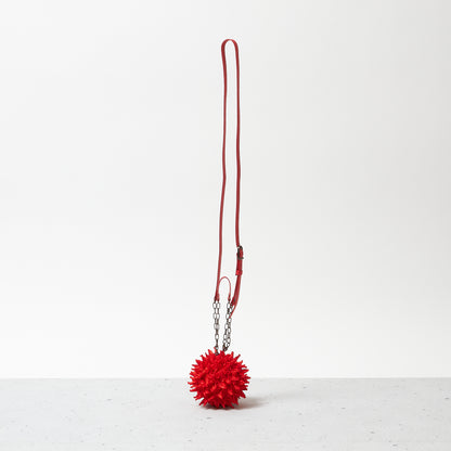 Spiky Shibori Charm Shoulder Bag