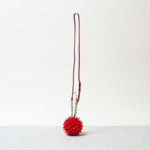 Spiky Shibori Charm Shoulder Bag