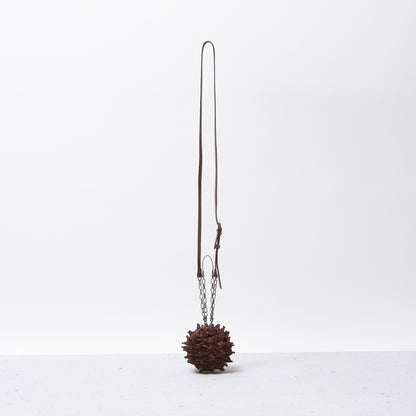 Spiky Shibori Charm Shoulder Bag